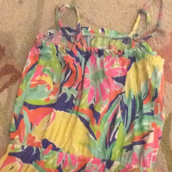 Lilly Pulitzer romper size 6/7 - Picture 3 of 4
